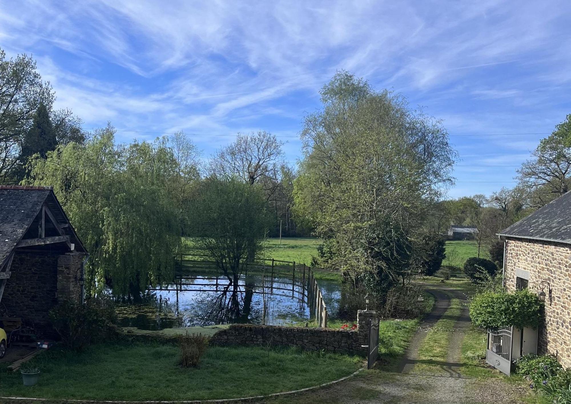 La Demeure Romantique Bazouges-sous-Hede Esterno foto